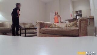 Fake Cop - Pervert in Cop Uniform Fucks Blonde - 05/09/2016