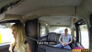 Female Fake Taxi - Driver Takes a Facial for a Fare - 05/12/2016