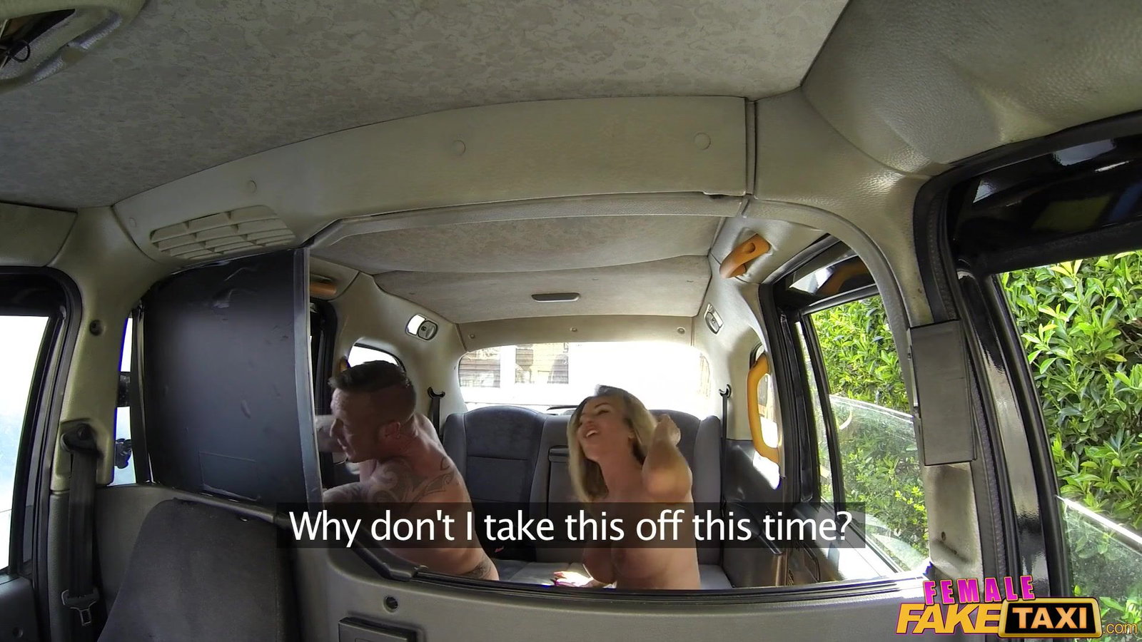 Female Fake Taxi - Driver Takes a Facial for a Fare - 05/12/2016