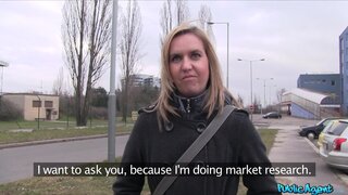 Public Agent - Blonde Sucks and Fucks in Car - 05/20/2016