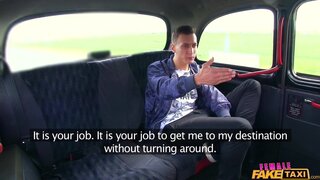 Female Fake Taxi - Busty Czech Driver Gets a Big Cock - 05/22/2016