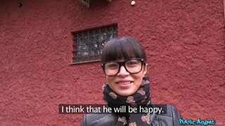 Public Agent - Russian Creampied Outdoors for Cash - 06/03/2016