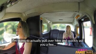 Female Fake Taxi - Lesbian Encounter for Posh Student - 06/05/2016