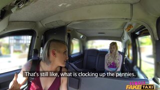 Female Fake Taxi - Lesbian Encounter for Posh Student - 06/05/2016