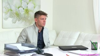 Female Agent - Sexy Agent Loves Stud's Big Cock - 06/07/2016