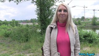 Public Agent - Hot Tattooed Blonde Fucked in a Car - 07/01/2016