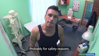 Fake Hospital - Kinky Nurse Helps Patient Ejaculate - 07/15/2016