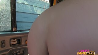 Female Fake Taxi - Cabbie in Red Dress Fucks Her Fare - 07/24/2016