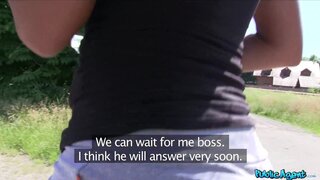 Public Agent - Tiny Waist Big Ass Fucked Outdoors - 07/29/2016