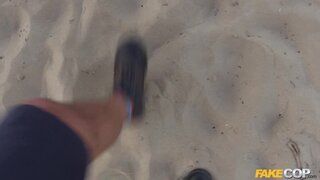 Fake Cop - Cop Fucks Cute Teen on Nudist Beach - 08/01/2016