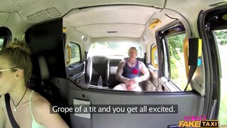 Female Fake Taxi - Lucky Guy Gets Fuck and Free Ride - 08/07/2016