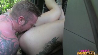 Female Fake Taxi - Lucky Guy Gets Fuck and Free Ride - 08/07/2016