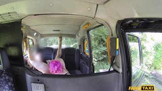 Fake Taxi - Pink Hair and Wet Pussy Gets Hammered - 08/07/2016