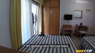 Fake Cop - Blonde Exhibitionist Fucked by Cop - 08/15/2016