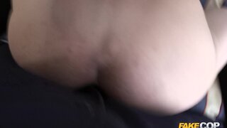Fake Cop - Blonde Exhibitionist Fucked by Cop - 08/15/2016