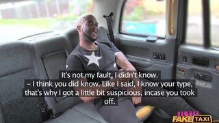 Female Fake Taxi - Tight Essex Pussy Takes Black Cock - 08/18/2016