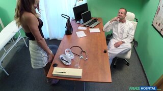Fake Hospital - Doctor Fucks Minx in Job Interview - 08/26/2016
