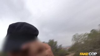 Fake Cop - Peachy Arsed Spanish Babe Fucks Cop - 08/29/2016