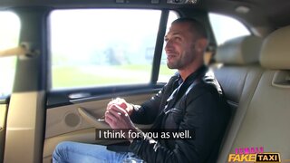 Female Fake Taxi - Italian Tourist Fucks Busty Driver - 09/15/2016