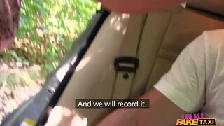 Female Fake Taxi - Massive Tits Cabbie Wants Cock - 09/25/2016
