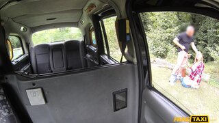Fake Taxi - Hot Blonde on Taxi Cab Bonnet - 09/29/2016