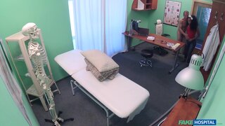 Fake Hospital - Two Cum Loads for Tight Ebony Pussy - 10/14/2016