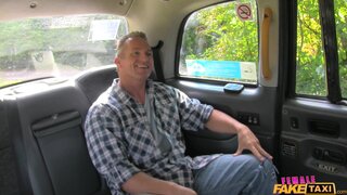 Female Fake Taxi - Driver's Tight Body Covered in Cum - 11/13/2016