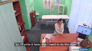 Fake Hospital - Doctor gets sexy patients pussy wet - 11/18/2016