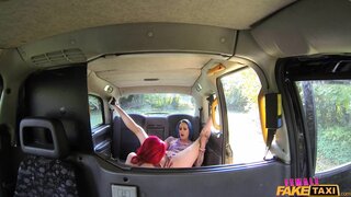 Female Fake Taxi - Outdoor pussy licking and fingering - 12/01/2016