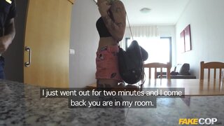 Fake Cop - Rock chick fucks uniformed policeman - 12/05/2016