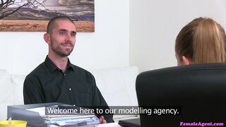 Female Agent - Massive cumshot covers agents pussy - 12/20/2016