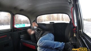 Fake Taxi - Big Natural Bouncing Tits Brunette - 02/05/2017