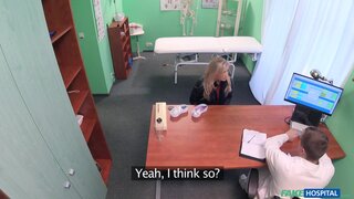 Fake Hospital - Petite patient now craves big dick - 02/08/2017