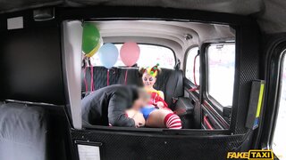 Fake Taxi - Driver Fucks Cute Valentine Clown - 02/12/2017