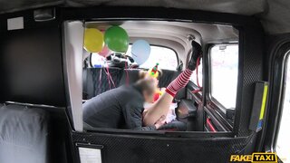 Fake Taxi - Driver Fucks Cute Valentine Clown - 02/12/2017