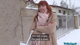 Public Agent - German Redhead Loves Cock - 02/12/2017