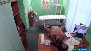 Fake Hospital - Ebony Babe Has Pussy Inspected - 02/15/2017