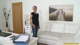 Fake Agent - Model Fucked Doggy Style on Desk - 02/14/2017