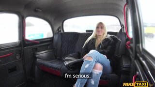 Fake Taxi - Customer Gets Steamy Taxi Massage - 02/16/2017