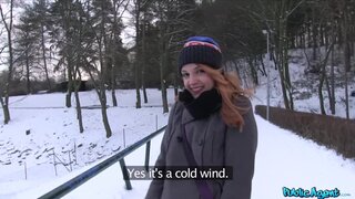 Public Agent - Inked Ginger Earns Cash for Fucking - 02/17/2017