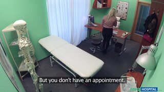 Fake Hospital - Blonde Patient Fucked by Her Doctor - 02/22/2017