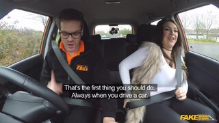Fake Driving School - Busty Jail Bird Wants a Wild Ride - 03/14/2017