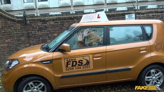 Fake Driving School - Young Black Womans First Lesson - 03/21/2017