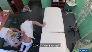 Fake Hospital - Frisky MILF masseuse fucks doctor - 03/29/2017