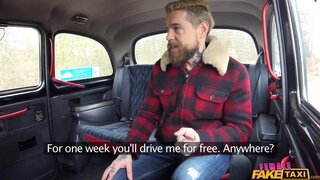 Female Fake Taxi - Tourist Pays Taxi Fare with Cum - 03/30/2017