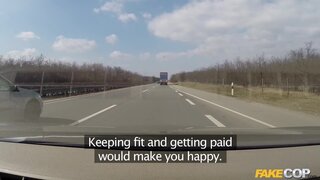 Fake Cop - Cops Cum Makes Her Late - 04/03/2017
