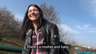 Public Agent - Russian Waitress Fucked in Public - 04/07/2017