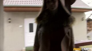 Fake Cop - Cops Charm Gets MILF Wet - 04/10/2017