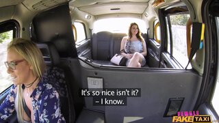 Female Fake Taxi - Wet Pussies Stretched by Cucumber - 04/13/2017