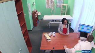 Fake Hospital - Dick Stretches Hot Portuguese Pussy - 05/03/2017